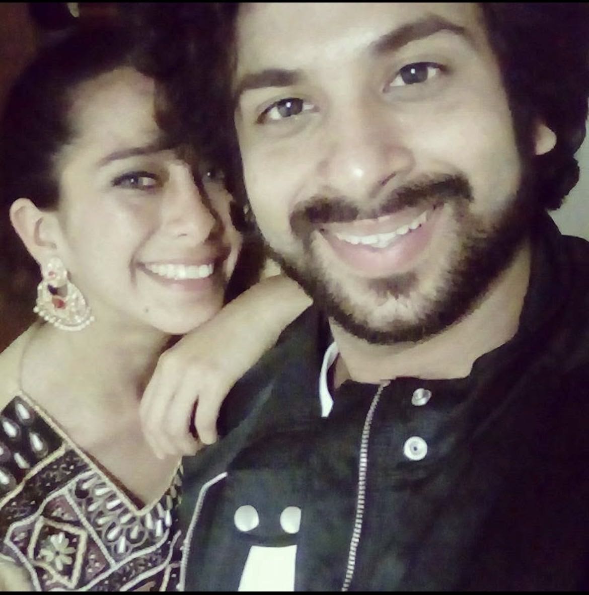 Karla with mentor Devesh Mirchandani